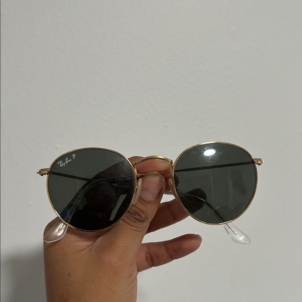 Ray-Ban Classic Gold Frame Sunglasses